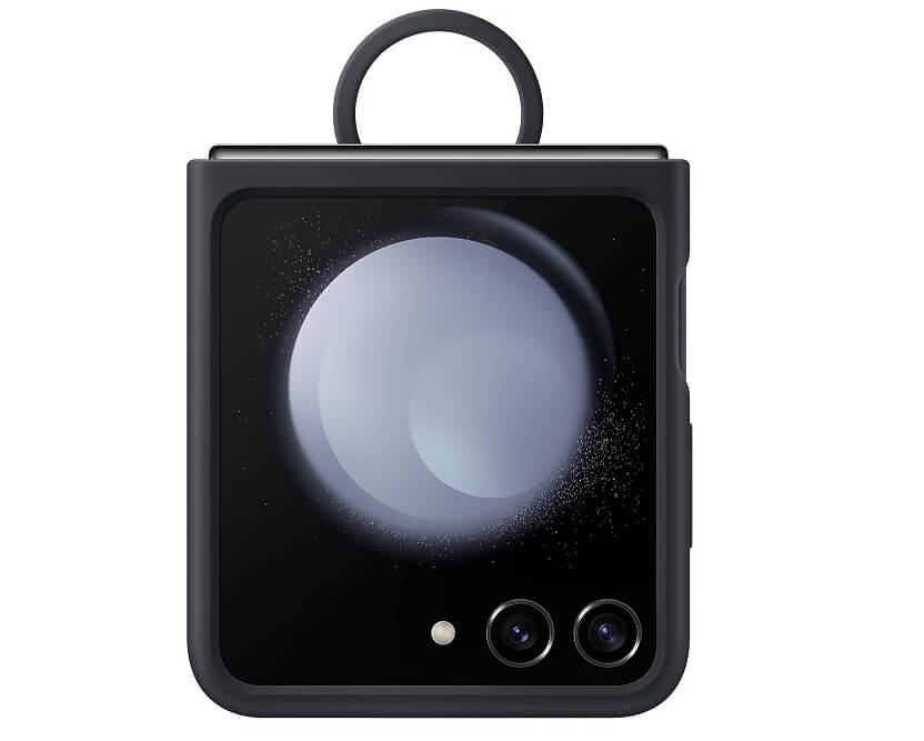 Оригинален Силиконов Калъф Samsung Z Flip 5, Silicone Ring Cover Case EF-PF731TNEGWW, Лилав (3)