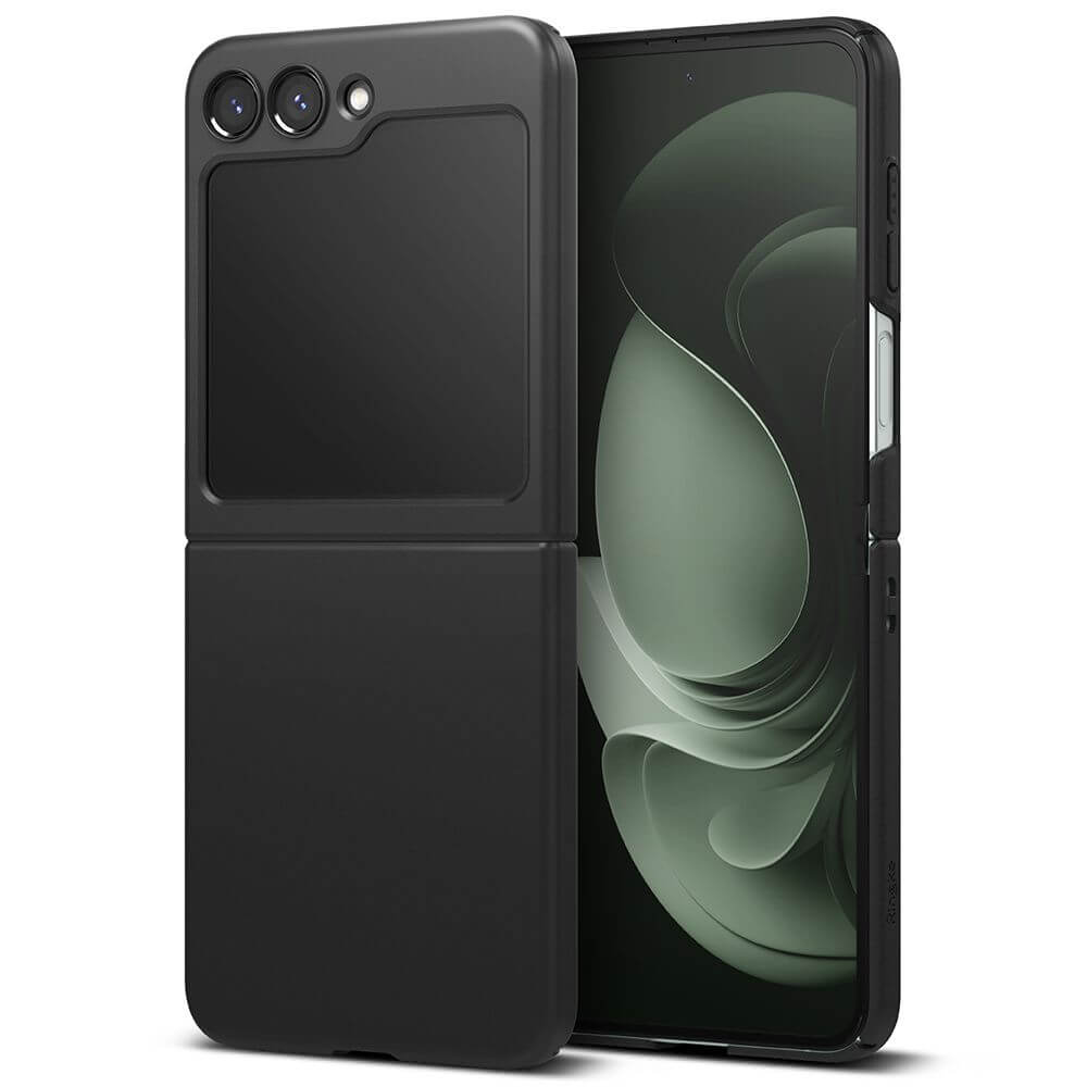 Тънък Калъф за Samsung Z Flip 5, Ringke Slim Case, Черен (4)