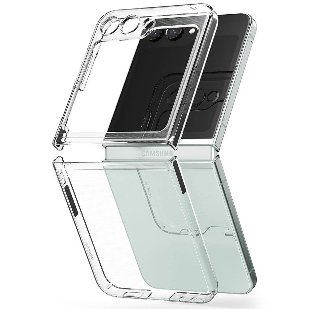 Тънък Калъф за Samsung Z Flip 5, Ringke Slim Case, Прозрачен (3)