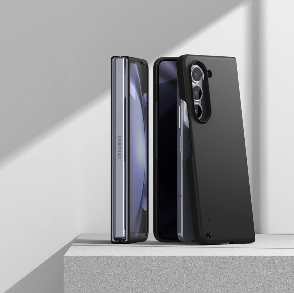 Тънък Калъф за Samsung Z Fold 5, Ringke Slim Case, Черен (6)