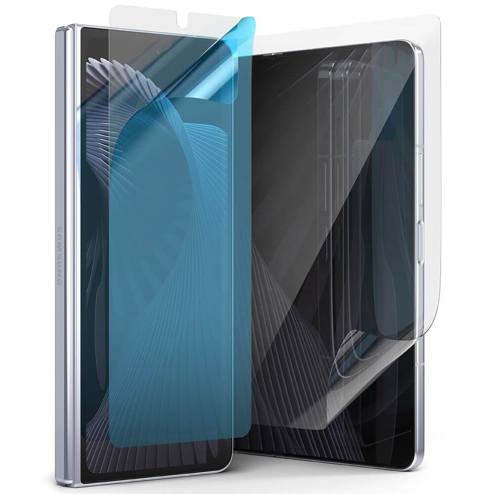 Комплект Протектори за Samsung Z Fold 5, Ringke Dual Easy Film Glass, Прозрачен (2)