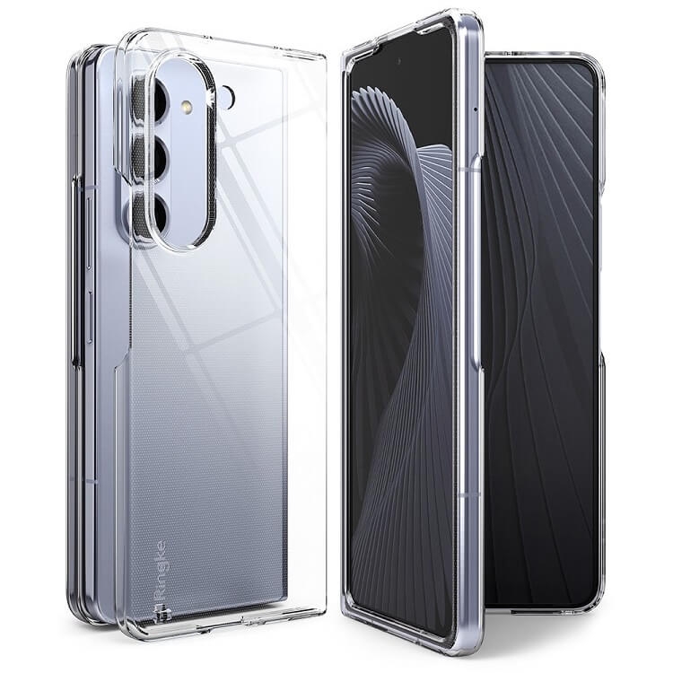 Поликарбонатен Калъф за Samsung Z Fold 5, Ringke Slim Case, Прозрачен