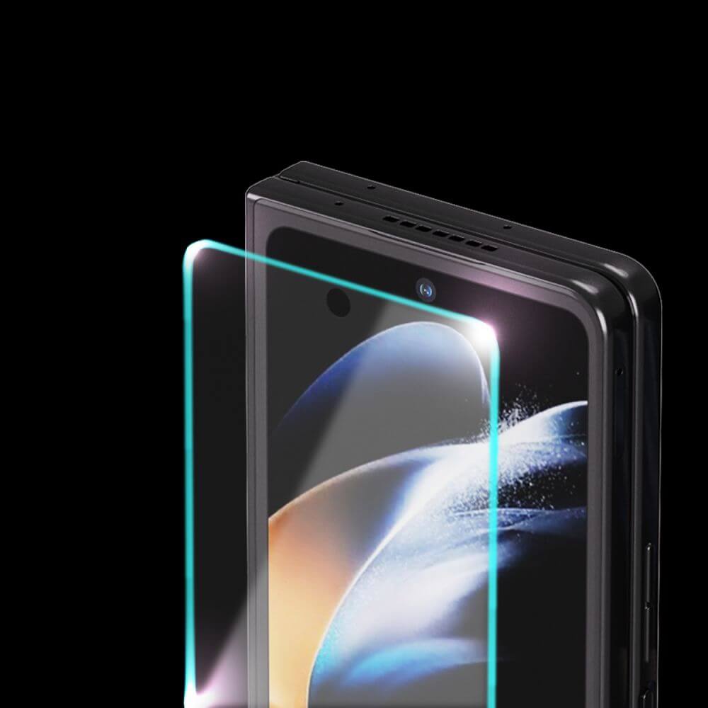 Протектор за Външния Дисплей за Samsung Z Fold 5, Whitestone Dome UV Glass x2, Прозрачен (5)