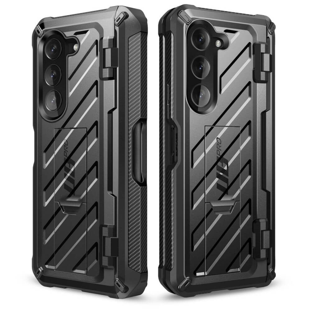 Противоударен Калъф за Samsung Z Fold 5, Supcase Unicorn Beetle Pro Pen, Черен (2)