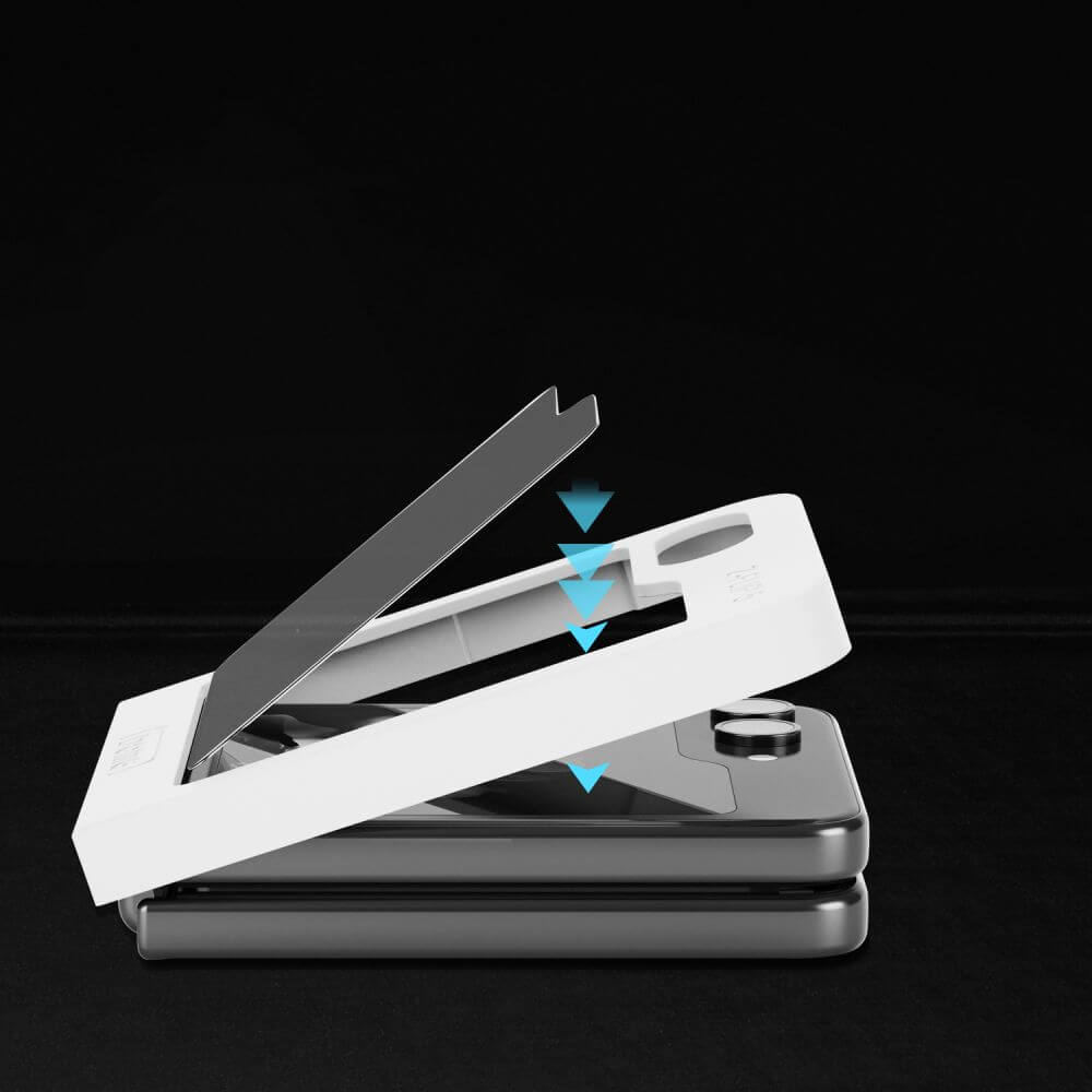 Протектор за Външния Дисплей на Samsung Z Flip 5, Whitestone EZ Glass, Прозрачен (2)