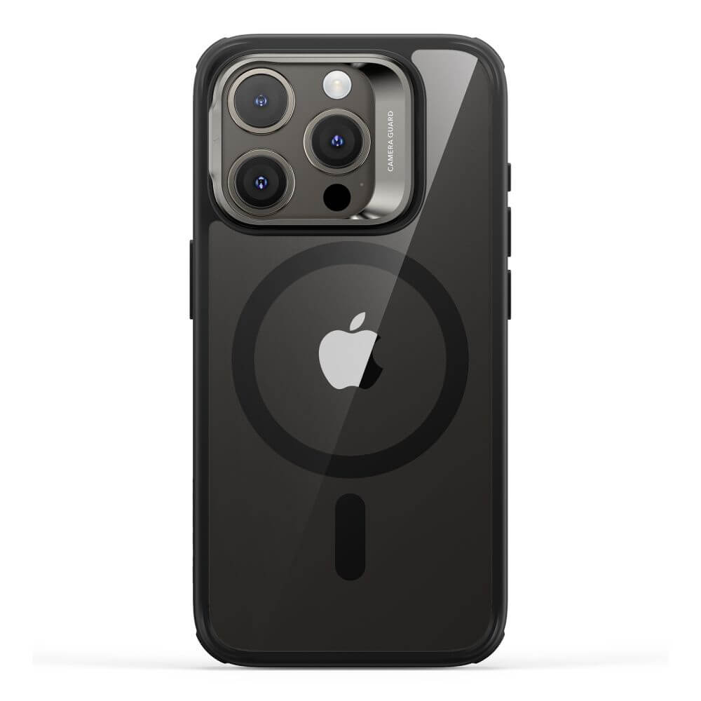 Magsafe Калъф за iPhone 15 Pro Max, ESR Classic Hybrid Kickstand Magnetic Case, Черен (4)