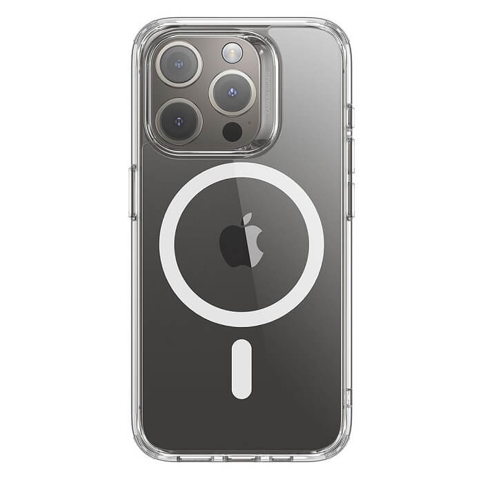 Magsafe Калъф за iPhone 15 Pro Max, ESR Classic Hybrid Magnetic Case, Прозрачен (3)
