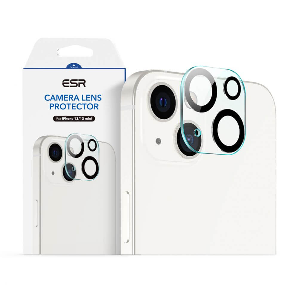 Протектор за Камерата на iPhone 13, ESR Camera Plate Lens Glass, Прозрачен