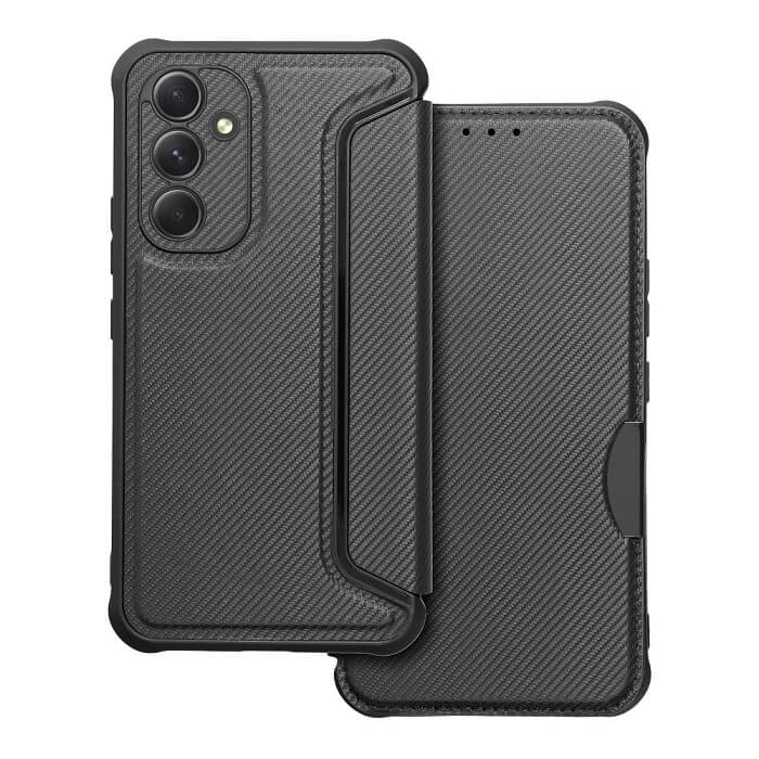 Противоударен Калъф за Samsung A54, Razor Book Case, Черен