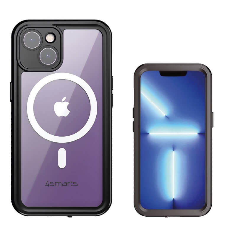 Magsafe Водоустойчив Калъф за iPhone 14, 4Smarts Active Pro Stark Case, Черен (2)