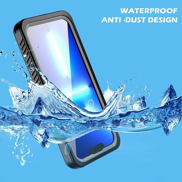 Magsafe Водоустойчив Калъф за iPhone 14 Pro, 4Smarts Active Pro Stark Case, Черен (5)