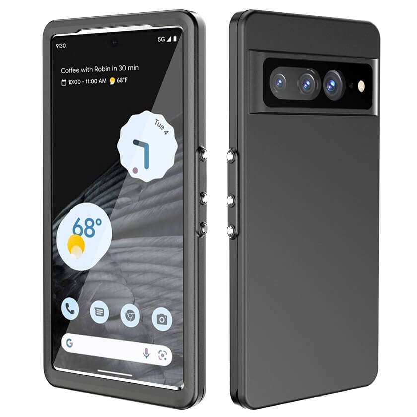 Водоустойчив Калъф за Google Pixel 7 Pro, 4Smarts Active Pro Stark Case, Черен (4)