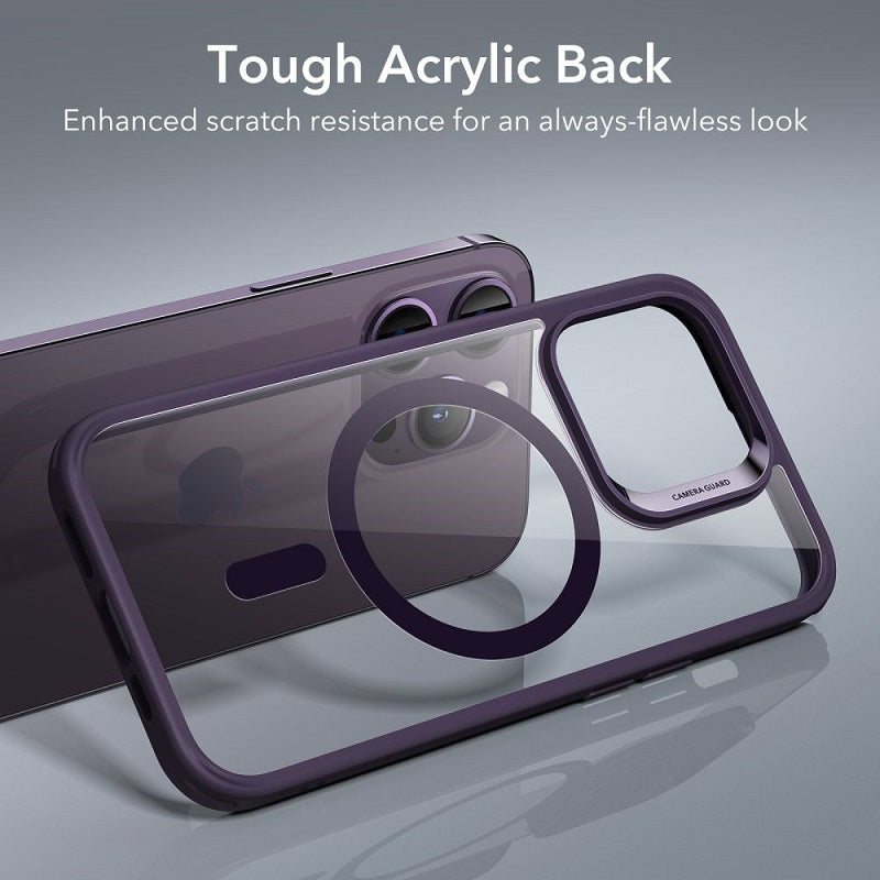 Magsafe Калъф за iPhone 14 Pro, ESR Classic Hybrid Magnetic Case, Лилав (4)