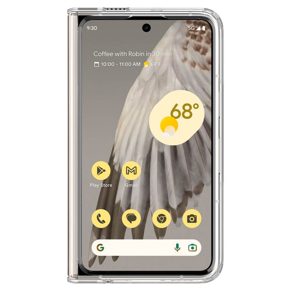 Калъф за Google Pixel Fold, Spigen Ultra Hybrid Case, Прозрачен (3)