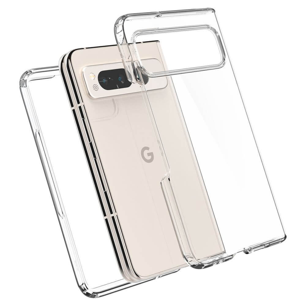 Калъф за Google Pixel Fold, Spigen Ultra Hybrid Case, Прозрачен (8)