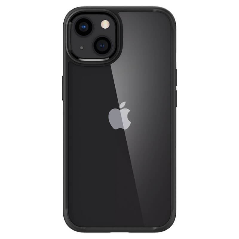 Противоударен Калъф за iPhone 13, Spigen Ultra Hybrid Case, Черен (3)