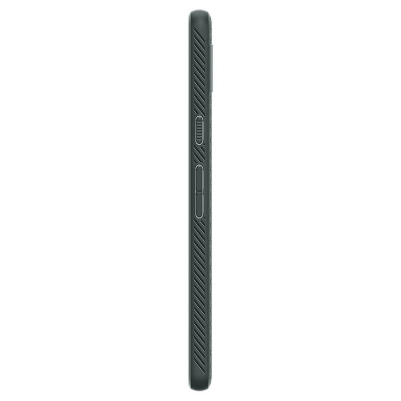 Противоударен Силиконов Калъф за Google Pixel 7A, Spigen Liquid Air Case, Зелен (5)