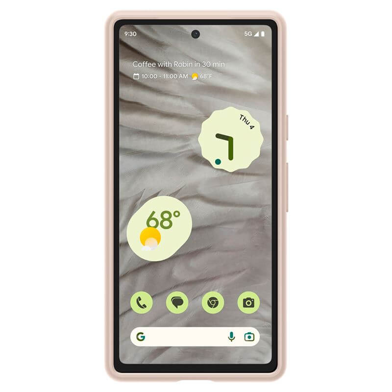 Противоударен Калъф за Google Pixel 7A, Spigen Thin Fit Case, Розов (4)
