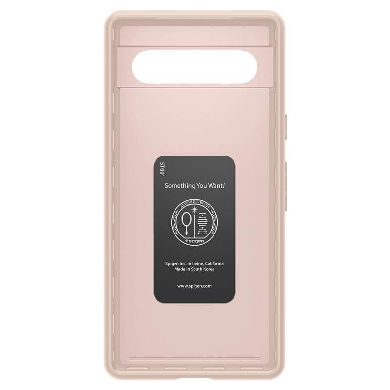Противоударен Калъф за Google Pixel 7A, Spigen Thin Fit Case, Розов (3)