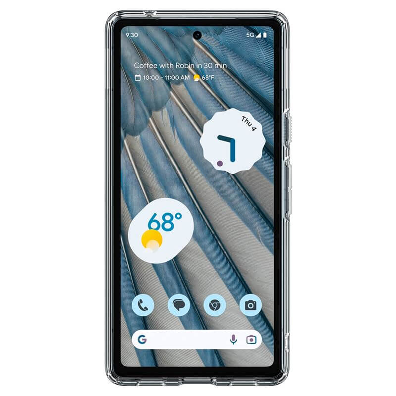 Противоударен Калъф за Google Pixel 7A, Spigen Ultra Hybrid Case, Прозрачен (3)