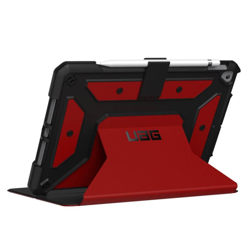 Екстремен Калъф за iPad 9/ 8/ 7 10.2", UAG Metropolis Case, Червен (2)