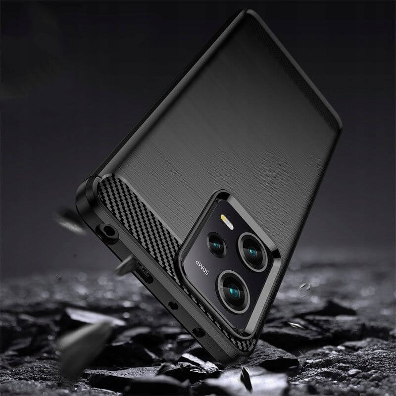 Противоударен Калъф за Xiaomi Redmi Note 12 Pro 5G, Tech-Protect Premium Carbon Case, Черен (4)