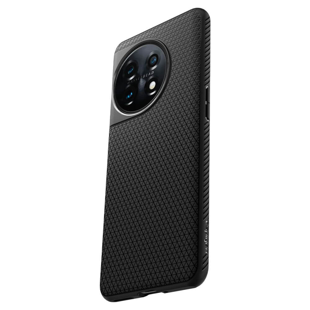 Противоударен Калъф за Oneplus 11, Spigen Liquid Air Case, Черен (7)