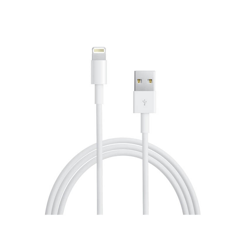 Оригинален USB Кабел за iPhone и iPad, Apple (Lightning) ME291ZM/A 0.5m, Бял (3)
