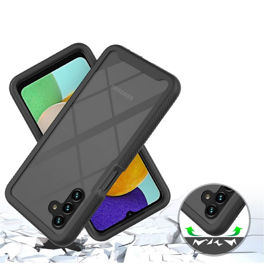 Цялостен Калъф за Samsung A13 5G, Tech-Protect Defense 360 Case, Черен (4)