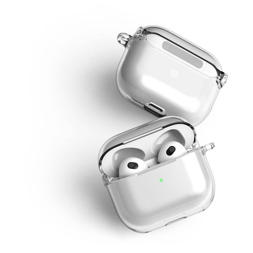 Калъф за Apple Airpods 3, Ringke Hinge Case, Прозрачен (2)