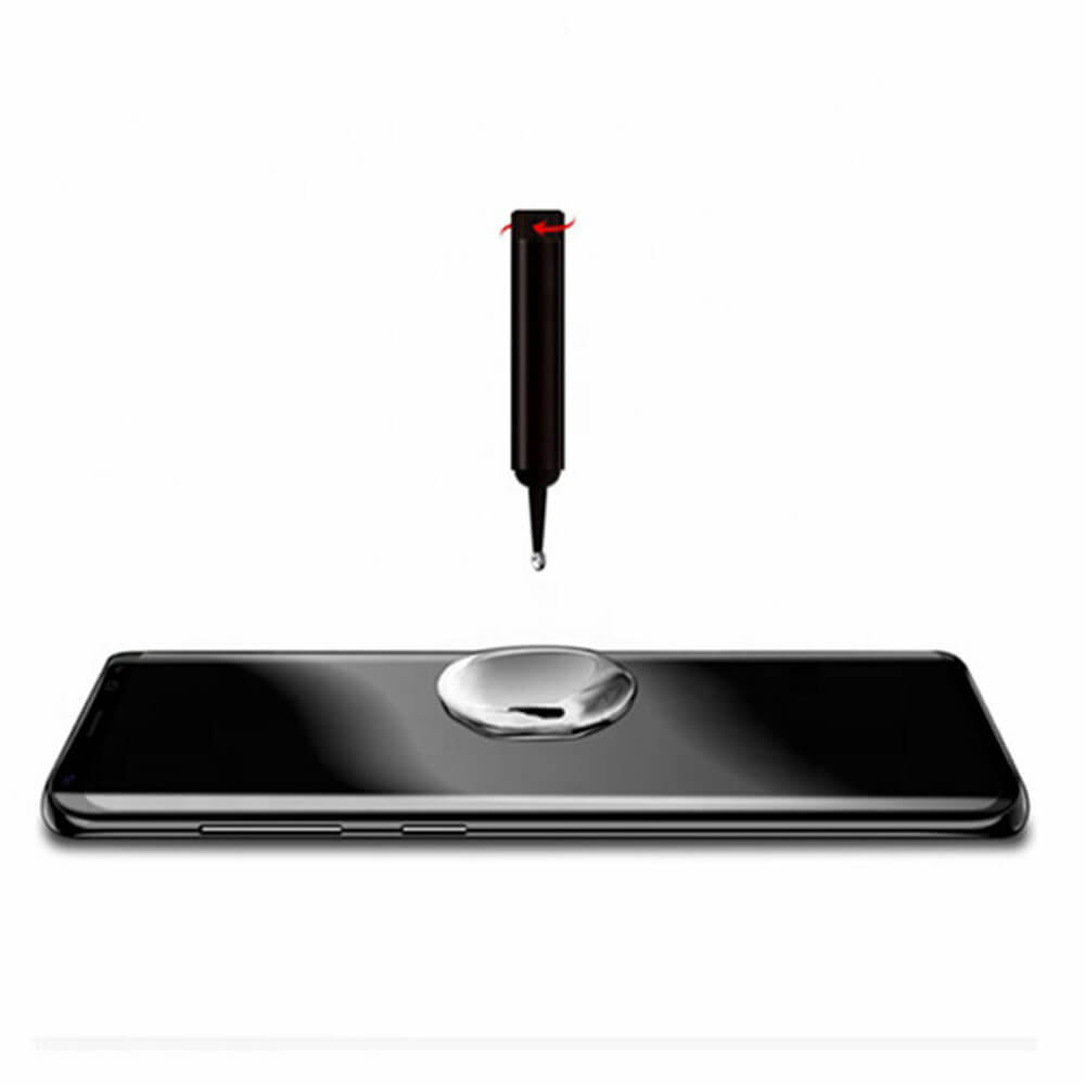 Privacy Протектор за Samsung S22 Ultra, Tech-Protect UV Privacy 3D Glass, Черен (3)