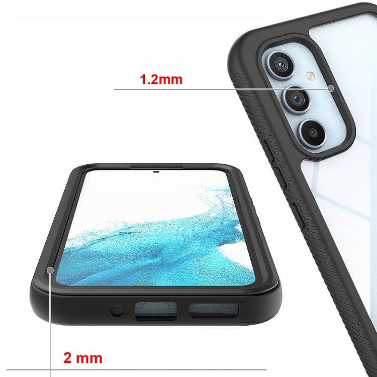 Цялостен Калъф за Samsung A54, Tech-Protect Defense 360 Case, Черен (4)
