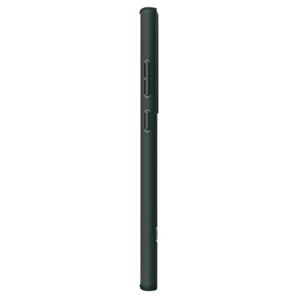 Противоударен Калъф за Samsung S23 Ultra, Spigen Caseology Parallax, Зелен (5)