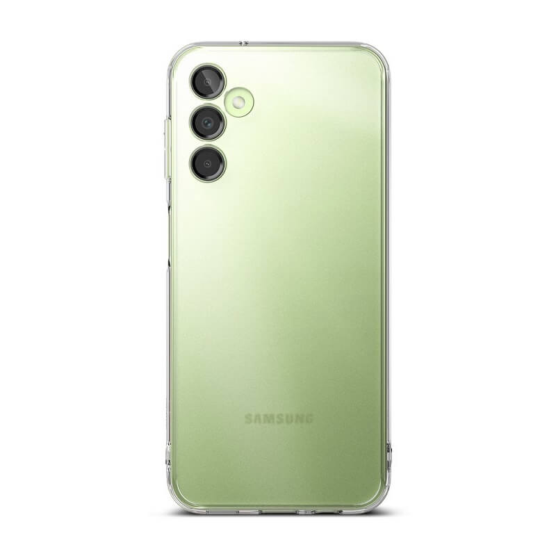 Противоударен Хибриден Калъф за Samsung A14, Ringke Fusion Matte Case, Прозрачен (3)