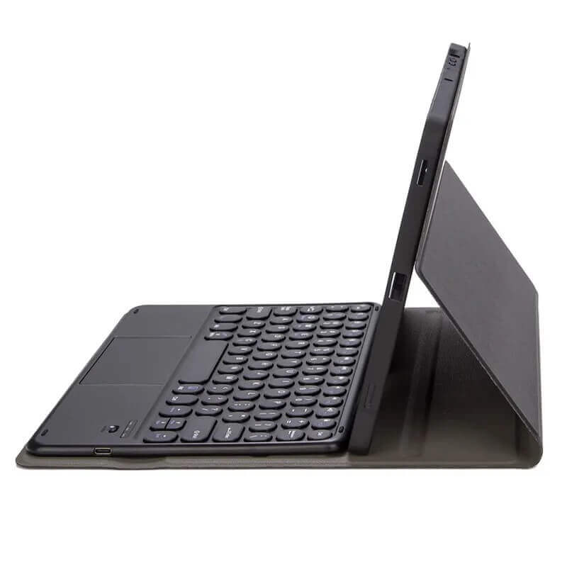 Калъф с Клавиатура за iPad 11th 2025 A16/ 10th 2022, Bluetooth Keyboard TouchPad Case, Черен (3)