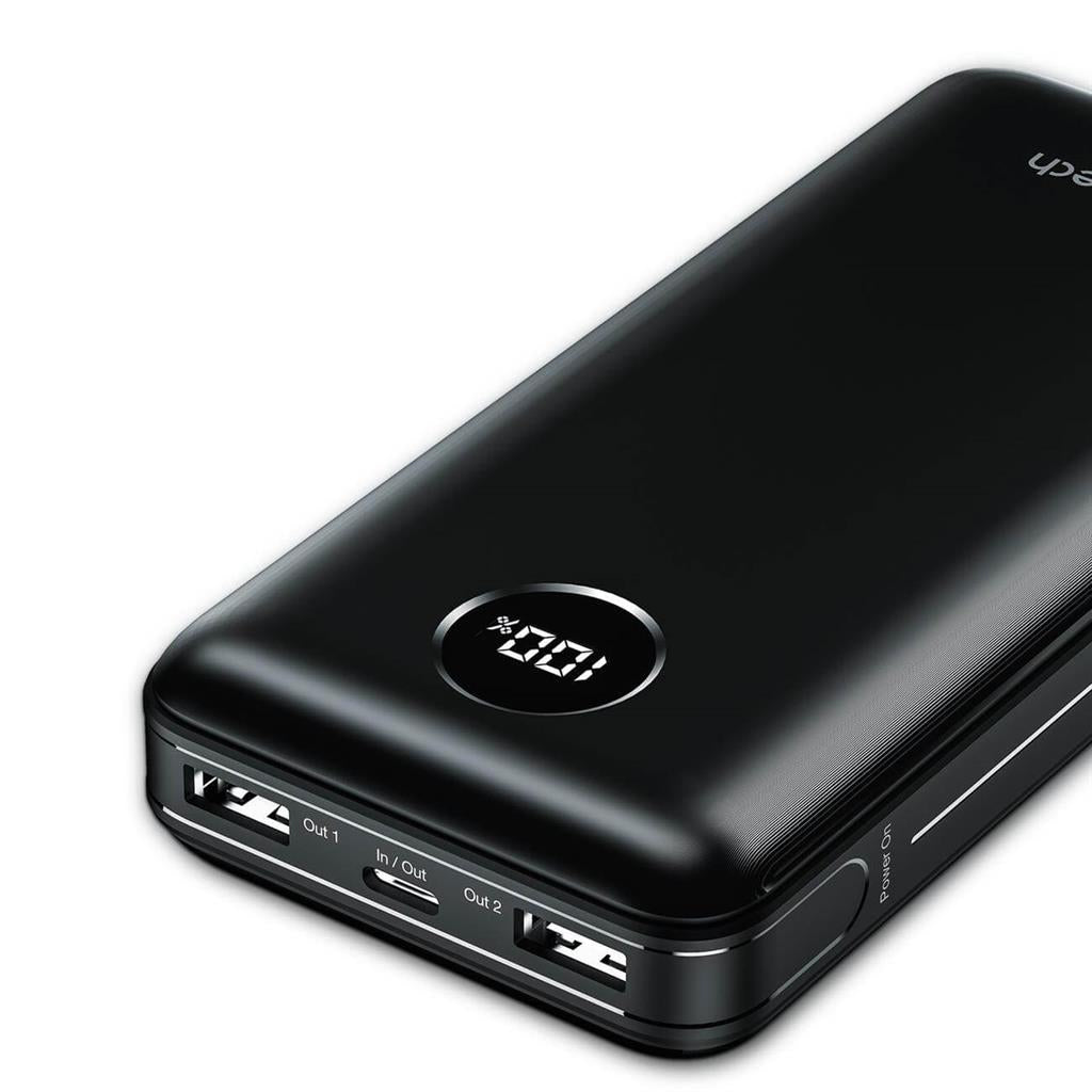 Външна Батерия, Choetech 45W PD3.0 20000 mAh, Черен (2)