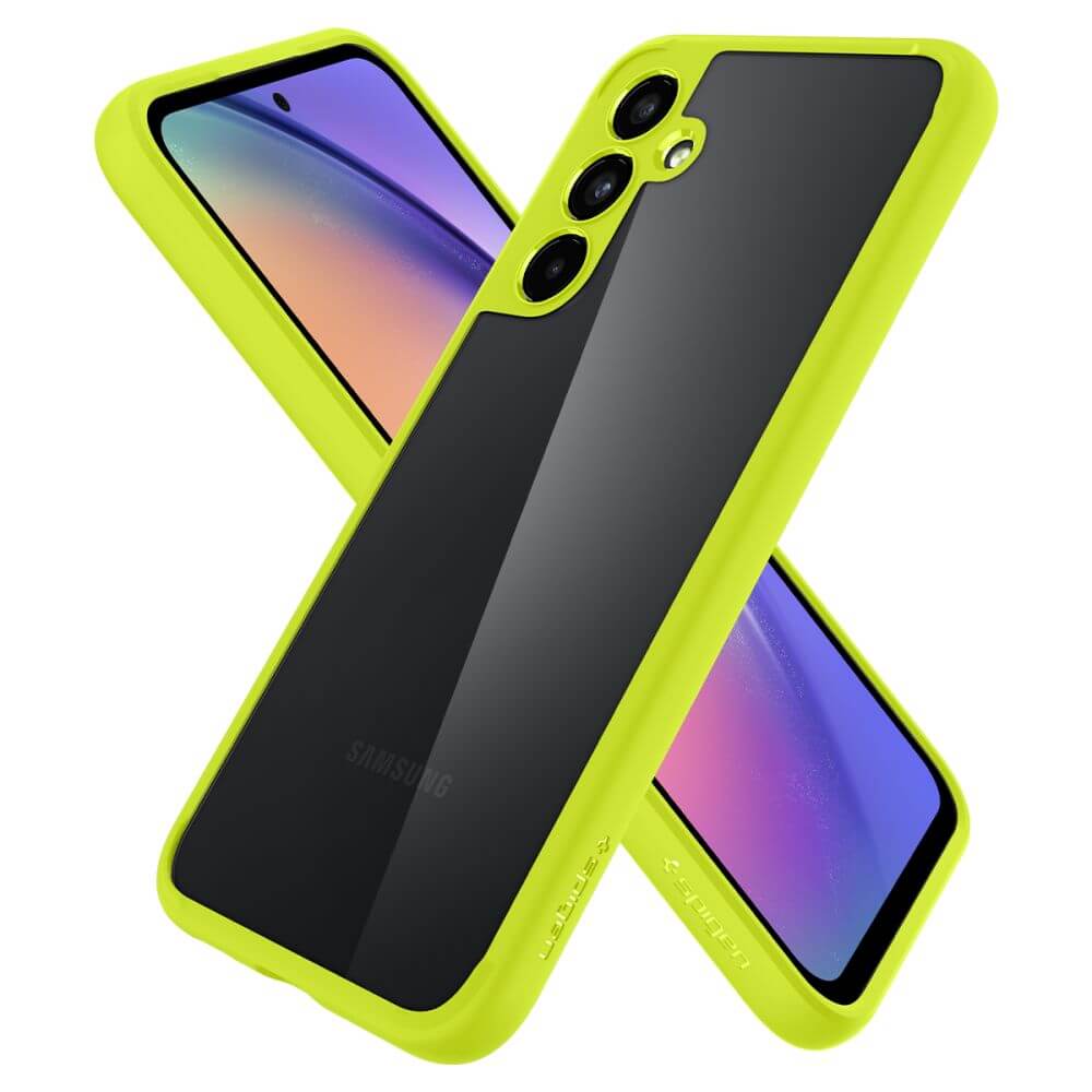 Противоударен Калъф за Samsung A54, Spigen Ultra Hybrid Case, Зелен (6)