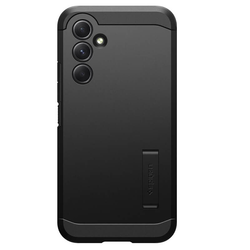 Противоударен Хибриден Калъф за Samsung A54, Spigen Tough Armor Case, Черен (2)