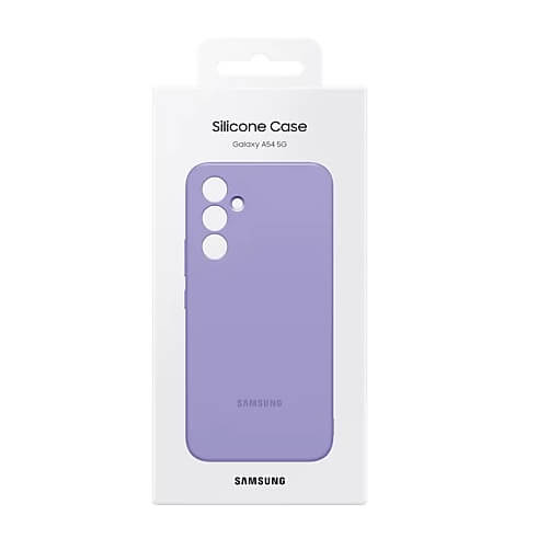 Оригинален Силиконов Калъф за Samsung A54, Silicone Cover Case EF-PA546TVEGWW, Лилав (5)
