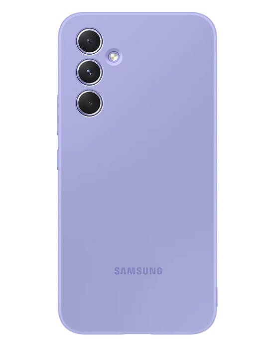 Оригинален Силиконов Калъф за Samsung A54, Silicone Cover Case EF-PA546TVEGWW, Лилав