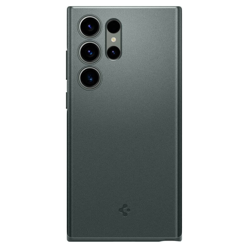 Противоударен Калъф за Samsung S23 Ultra, Spigen Thin Fit Case, Зелен (2)