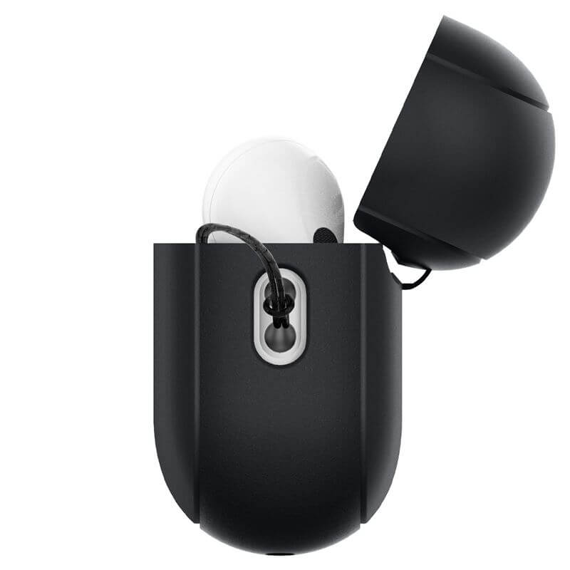 Противоударен Калъф за Apple AirPods Pro/2, Spigen Thin Fit Case, Черен (5)
