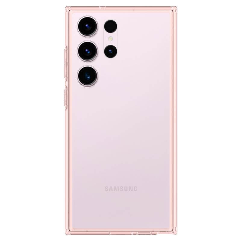 Противоударен Хибриден Калъф за Samsung S23 Ultra, Spigen Ultra Hybrid Case, Розов (3)