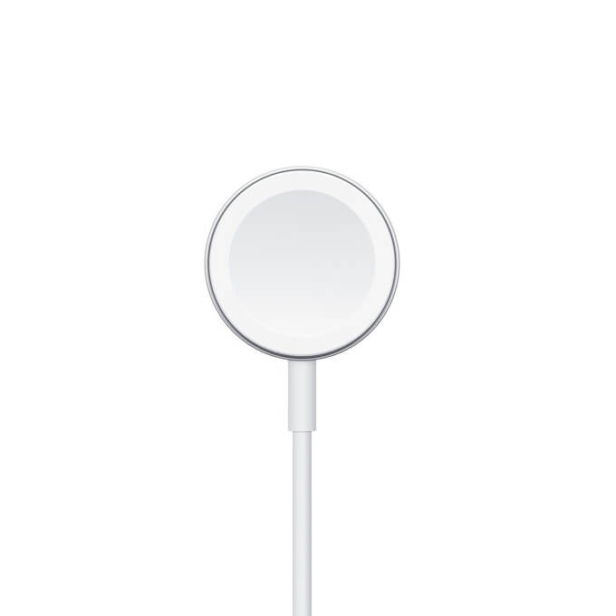 Оригинално Зарядно за Apple Watch Magnetic Charging Cable 2m MX2F2, Бял (Bulk) (2)