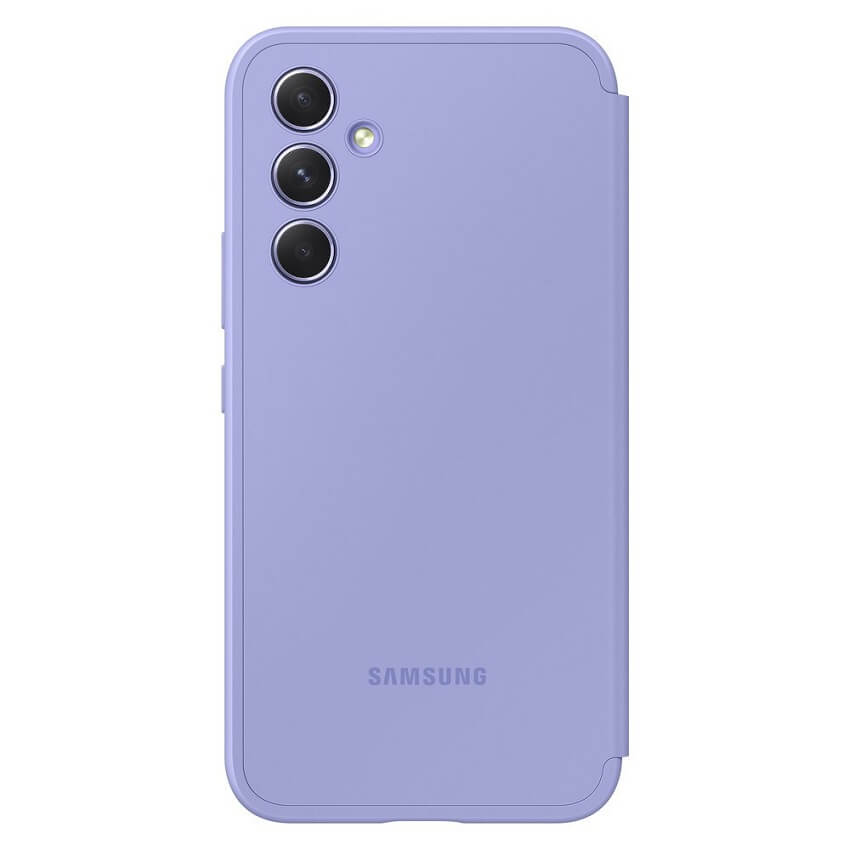 Оригинален Активен Калъф за Samsung A54 Smart View Wallet Book Case EF-ZA546CVEGWW, Лилав (2)