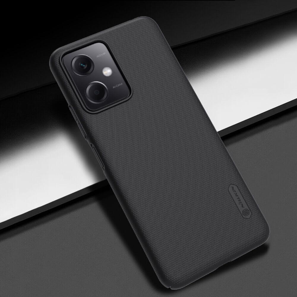 Калъф за Xiaomi Redmi Note 12 5G, Nillkin Super Frosted Case, Черен (5)