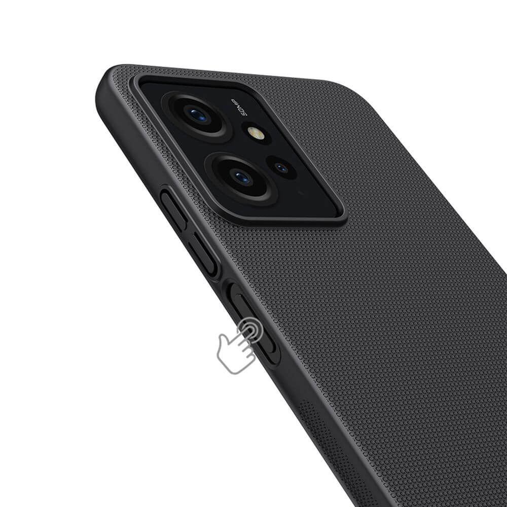 Калъф за Xiaomi Redmi Note 12 4G, Nillkin Super Frosted Case, Черен (2)