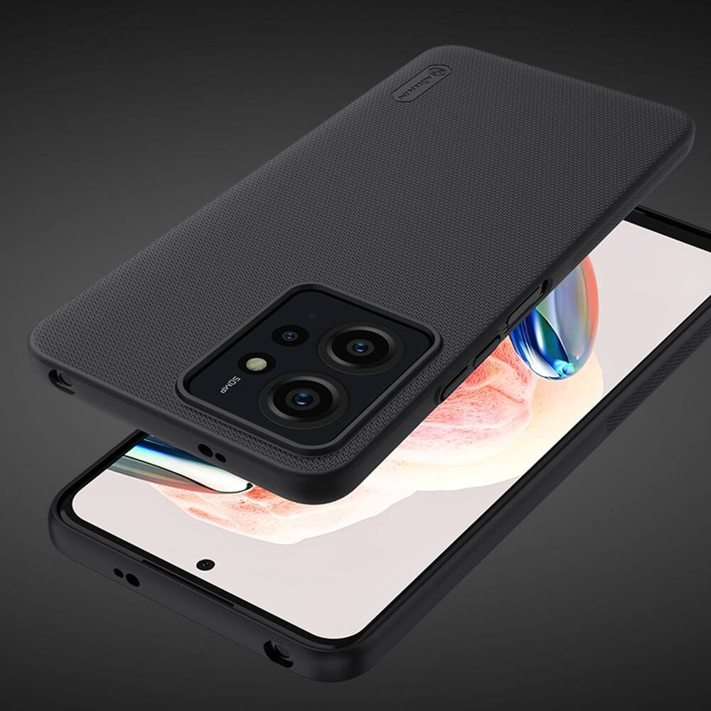 Калъф за Xiaomi Redmi Note 12 4G, Nillkin Super Frosted Case, Черен (4)