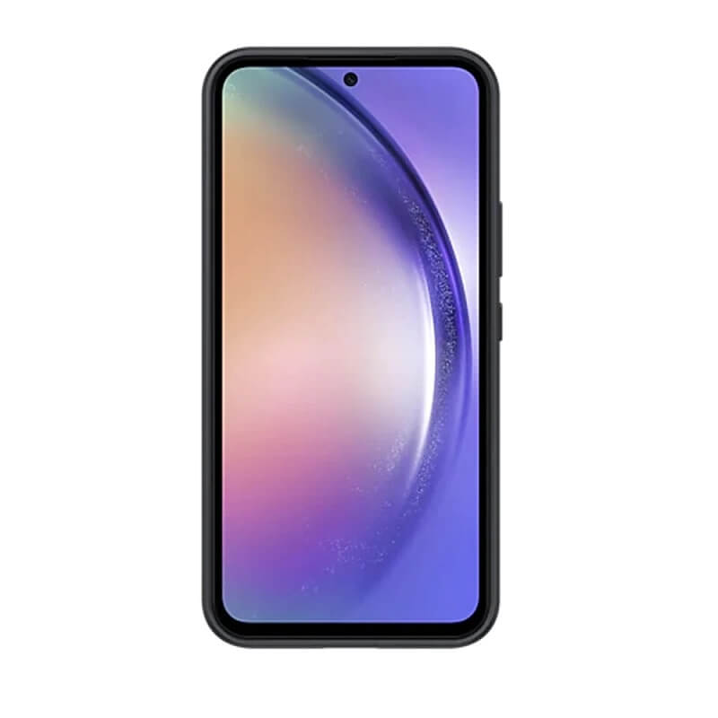 Оригинален Калъф с Дръжка за Samsung A54, Haze Grip Case EF-XA546CBEGWW, Черен (2)