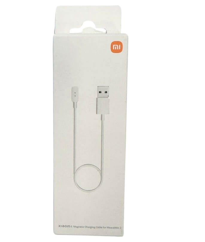 Зарядно за Xiaomi Redmi Smart Band 2, Magnetic Charging Cable BHR6984GL, Бял